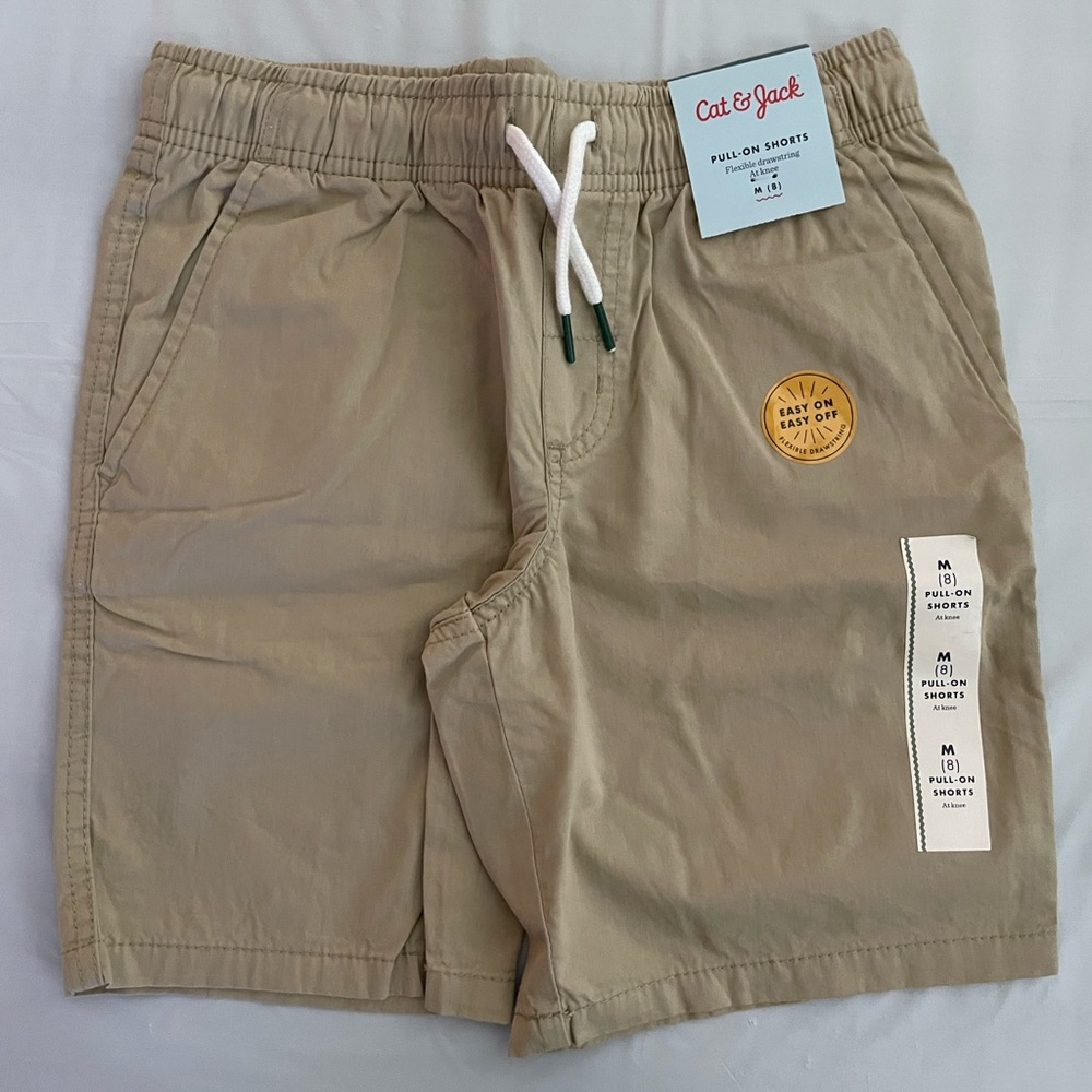 Cat & Jack boys pull-on shorts size M(8) NWT